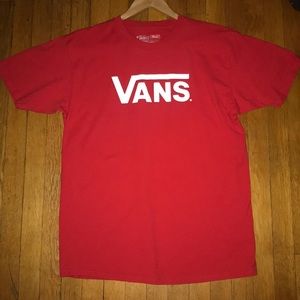 Red Vans T Shirt